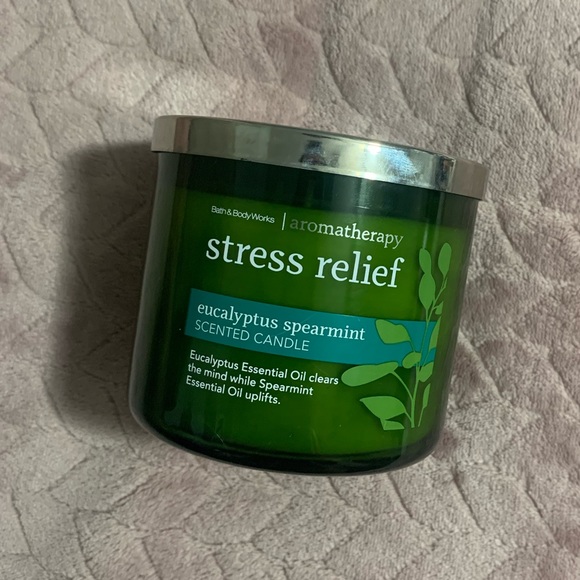 New! 3 wick bath and body works candle
